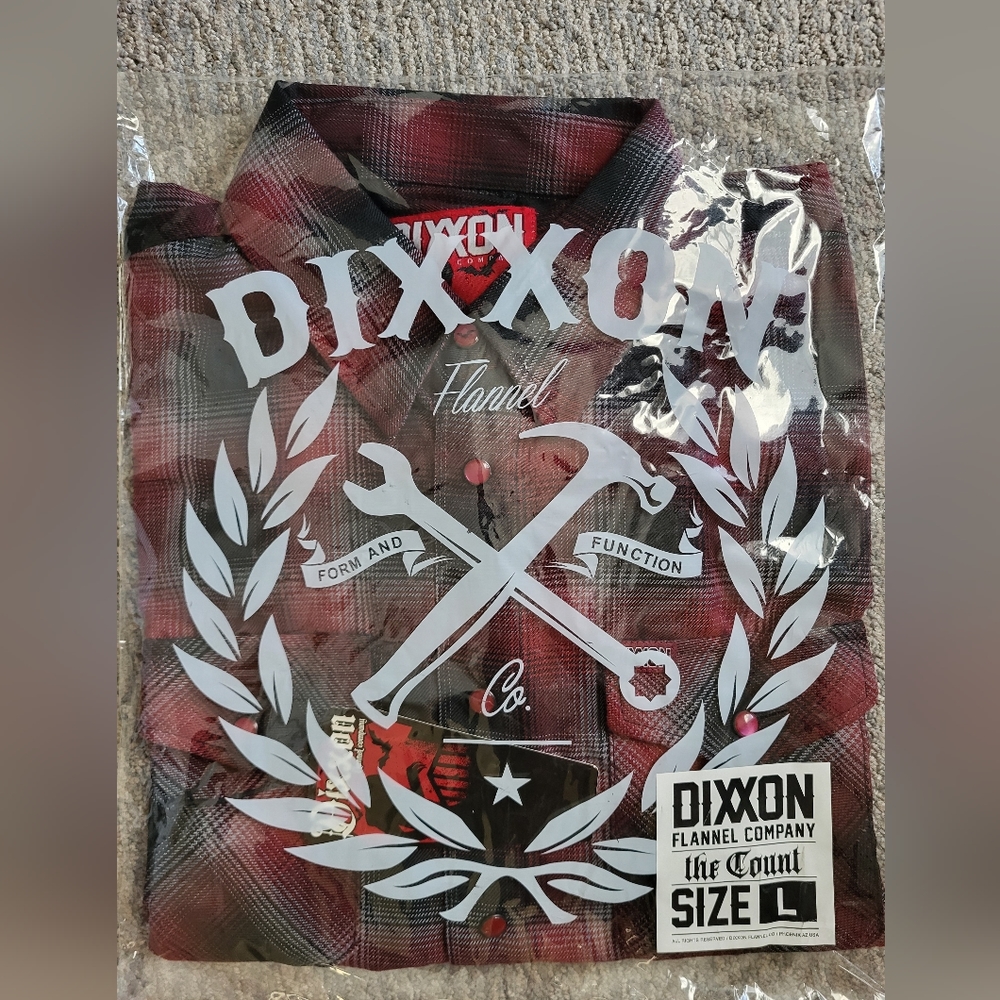 The Count Men's Large Dixxon Flannel